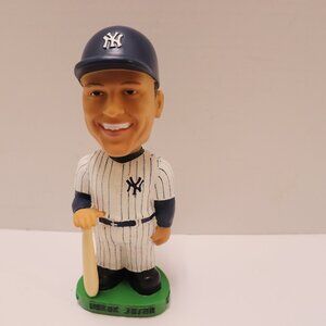 Derek Jeter Bobbie Head New in Box Body Made Out of Metal